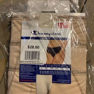 3 Pair Champion Hipsters Panties L